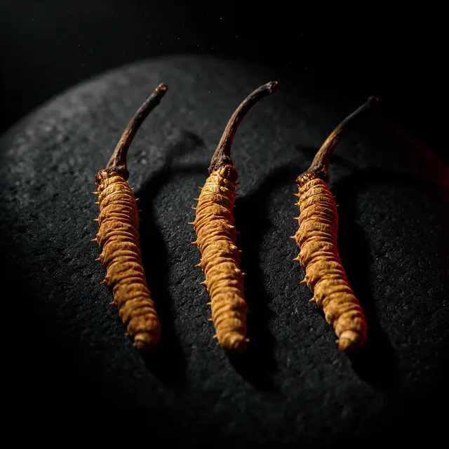 Yarsha Gumba ingredient visual